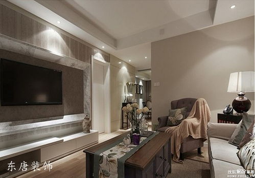 东山雅居美式风格设计效果 太原装修