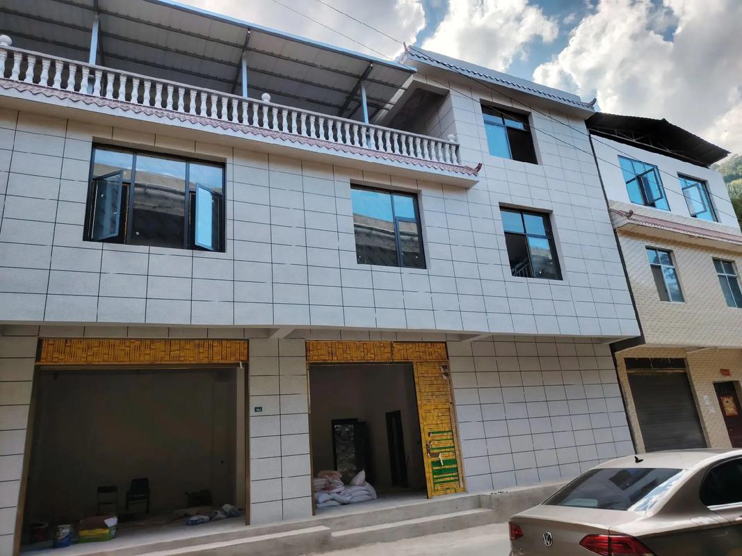 水包砂仿石漆 别墅外墙装饰与室内外装修的完美融合